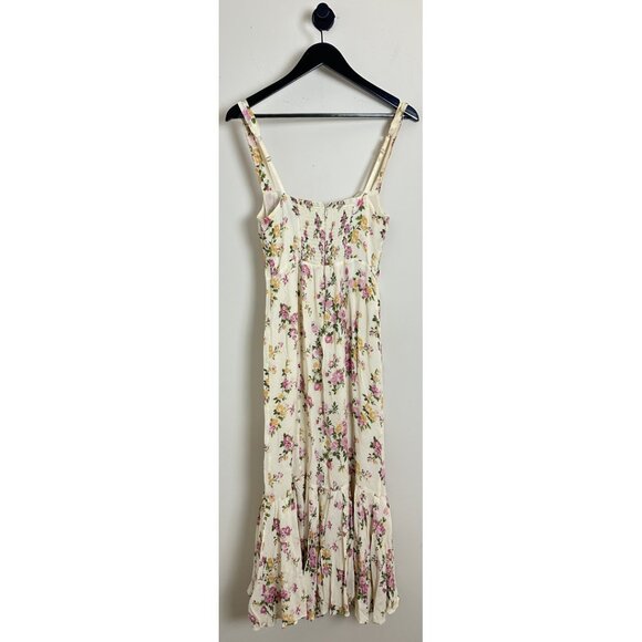 REFORMATION Irisa Floral Trumpet Dress in Posy Size US 6 - Picture 6 of 11